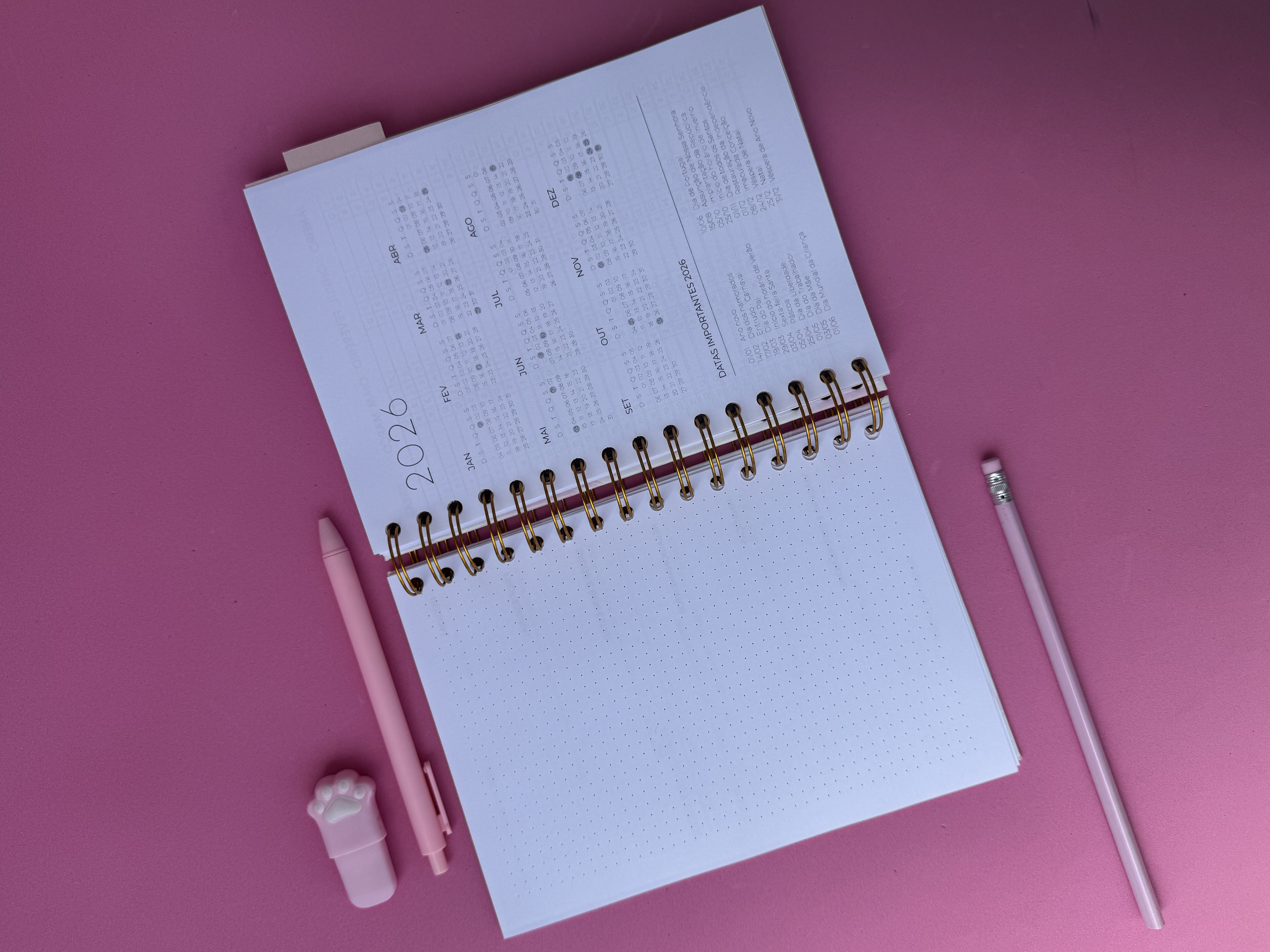 Agenda 2026 – semanal